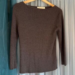90s Jones New York Metallic Sweater
